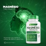 Kit Magnesio Treonato + Coenzima Q10 Ubiquinol 500mg 240Cáps Ecomev - Imagem 3