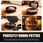 Mini churrasqueira dupla, sanduicheira de café da manhã, hambúrguer, prensa de hambúrguer, churrasqueira Panini, churrasqueira elétrica pequena, ideal para fazer café da manhã, almoço e - Imagem 4