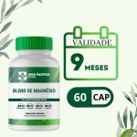 Blend de Magnésios 60 Cápsulas Equilíbrio Muscular Neurológico e Cardiovascular Vida Natural Prime - Imagem 7