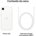 Apple iPhone 16e de 128 GB — Branco - Imagem 6
