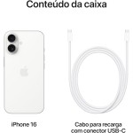 Apple iPhone 16 (128 GB) – Branco - Imagem 6