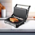 Sanduicheira e Mini Grill HQ 180º 1000W Antiaderente Inox HQ-SG002 220V - Imagem 6