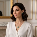 Conjunto Gargantilha Colar e Brinco Trevo de Sorte Banhado a Ouro 18K – Elegância e Sofisticação para Mulheres de Estilo - Imagem 5