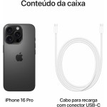 Apple iPhone 16 Pro (512 GB) – Titânio preto - Imagem 6