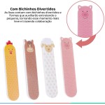 BUBA Kit lixas de unha fazendinha, Multicolorido - Imagem 3