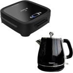 Kit Cozinha com Sanduicheira Cadence Click e Chaleira 1,8L Elétrica Best - Imagem 4