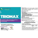 Triomax Treonato 5x 60 Cáp Magnésio Dimalato Cloreto Quelato - Imagem 2