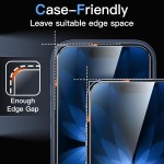 JETech Película de Vidro Temperado para iPhone 17 6,3 Polegadas, Protetor de Tela, Dureza 9H, Instalação Rápida, Amigável ao Case, Pacote com 3 - Imagem 7