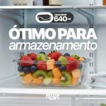 Kit 10 Potes De Vidro Borossilicato Retangular Marmita Com Tampa Hermética 640ml Resistente Premium - Imagem 6