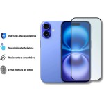 Película De Vidro 3D Tela Toda Para iPhone (iPhone 16) - Imagem 2