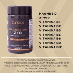 Suplemento Completo 3 em 1 Magnésio Zinco Vitaminas Complexo B Kit 60 Dias Bisglicinato Quelado Premium Recovery Distrix 120 Caps - Imagem 9
