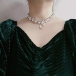 Colar Feminino "AquaFina" – Luxo, Brilho Intenso, Pingente de Rhinestone Diamante Sintético, Corrente em Cobre – Moda e Sofisticação - Imagem 8