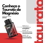 Magnésio Taurato 500mg 60 Cápsulas Floral Ervas do Brasil - Imagem 2