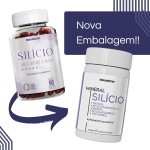 Silício Com Vitaminas A,B5,B7,C,D,E 500mg 60 Cápsulas - Natunéctar - Imagem 2