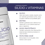 Silício Com Vitaminas A,B5,B7,C,D,E 500mg 60 Cápsulas - Natunéctar - Imagem 4