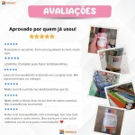 Kit 500 Lixas Unha Mini Descartáveis Monolo Multishop (Multicolorido, 8 cm, Grão 100/180, 500 unidades) - Imagem 7