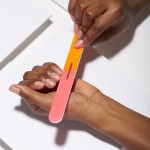 Tweezerman Lixas de unhas neon quentes, sortidas, 3 unidades - Imagem 3