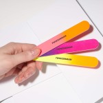 Tweezerman Lixas de unhas neon quentes, sortidas, 3 unidades - Imagem 5