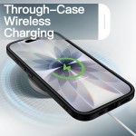 JETech Capa Fosca para iPhone 17 6,3 Polegadas, Proteção Contra Quedas de Nível Militar, Case Minimalista com Parte Traseira Translúcida Matte, Anti-Impressão Digital (Preto) - Imagem 6