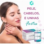 Biocolin Hair, 60 Cápsulas, Silício Orgânico - Imagem 2