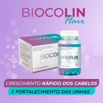 Biocolin Hair, 60 Cápsulas, Silício Orgânico - Imagem 3