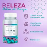 Biocolin Hair, 60 Cápsulas, Silício Orgânico - Imagem 4