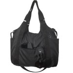 Bolsa Feminina Nylon Tactel Academia Trabalho Escolar Faculdade praia piscina casual dia dia passeio esportiva grande espaçosa moda alçatransversal e ombro lateral - Imagem 5