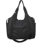 Bolsa Feminina Nylon Tactel Academia Trabalho Escolar Faculdade praia piscina casual dia dia passeio esportiva grande espaçosa moda alçatransversal e ombro lateral - Imagem 7