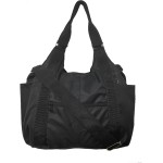 Bolsa Feminina Nylon Tactel Academia Trabalho Escolar Faculdade praia piscina casual dia dia passeio esportiva grande espaçosa moda alçatransversal e ombro lateral - Imagem 9