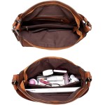 Bolsa feminina de PU Boston de ombro, bolsa mensageiro casual fashion - Imagem 4