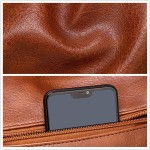 Bolsa feminina de PU Boston de ombro, bolsa mensageiro casual fashion - Imagem 5