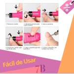 Lixadeira Unha Lixa Elétrica Profissional Bloco Motor Bivolt - Imagem 3