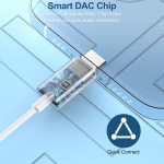Fones de ouvido USB C com fio USB C para iPhone 17 Pro Max/17 Air/16e/16 Pro Max/16 Plus, Samsung Galaxy A16/A17/S25FE/S25 Ultra/S24 Ultra/S23/S22, Tipo C, fones de ouvido estéreo HiFi - Imagem 7