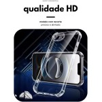 FIT IT Capa Capinha Anti Impactos Compatível com iPhone 16e, Bordas Ressaltadas para Proteção Câmera - Imagem 4