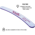 Lixa Banana Lavável Manicure Pedicure 100/180,Com 20 Unidades, Arte Sedução - Imagem 4