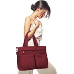 Bolsa Feminina Sacola Grande Com Alça De Ombro Moderna Para Trabalho Passeio Faculdade - Imagem 4