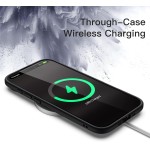 JETech Capa para iPhone Air, Case Protetora de Telefone à Prova de Choque, Estrutura de TPU Fosco de Cor Sólida, Parte Traseira Transparente Anti-Riscos (Preto) - Imagem 5