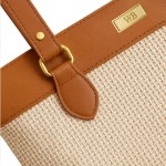 Bolsa De Praia Alça De Ombro Espaçosa Ideal Para Viagens E Passeios - Imagem 4