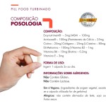 Pill Food Turbinado com Silício Orgânico, MSM e Biotina – Cabelos, Pele e Unhas | 60 Cápsulas - Imagem 3