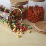 Kit 6 Potes de Vidro 200ml Herméticos com Tampa de Bambu para Mantimentos Cozinha Alimentos - Imagem 9