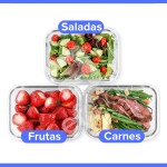 KIT 10 Potes de Vidro Retangular com Tampa Hermética 370ml Cor: Transparente - Imagem 7
