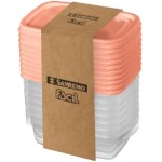 Sanremo - Kit Fácil com 10 Potes Plásticos Retangulares de 280mL, Linha Fácil - Imagem 5