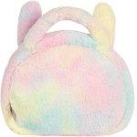 Bolsa Alça De Mao Plush Coelha Arco-Iris – Metoo - Imagem 4