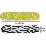 50 peças de lixa de unha dupla face, mini quadros de esmeril coloridos para manicure e pedicure, ferramentas portáteis de cuidados com as unhas com padrões variados - Imagem 5