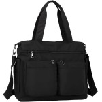 Bolsa Feminina Sacola Grande Com Alça De Ombro Moderna Para Trabalho Passeio Faculdade - Imagem 3