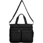 Bolsa Feminina Sacola Grande Com Alça De Ombro Moderna Para Trabalho Passeio Faculdade - Imagem 5