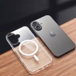 Capa Capinha Case para (iPhone 17) Magnética Carregamento por Indução Transparente Premium Anti Impacto, Anti Amarelamento, Proteção de Câmera (iPhone 17) - Imagem 6