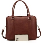 Bolsa Feminina Pasta Executiva para Notebook até 15.6” Reforçada Couro Ecológico para Trabalho, Reuniões e Dia a Dia - Imagem 7