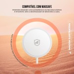 Gshield Capa Case Capinha Titanium Desert com Protetores de Lente e Alça Suporte Elevada na Câmera, Compatível com MagSafe para (Bege, iPhone 17 Pro Max) - Imagem 3