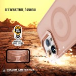Gshield Capa Case Capinha Titanium Desert com Protetores de Lente e Alça Suporte Elevada na Câmera, Compatível com MagSafe para (Bege, iPhone 17 Pro Max) - Imagem 5